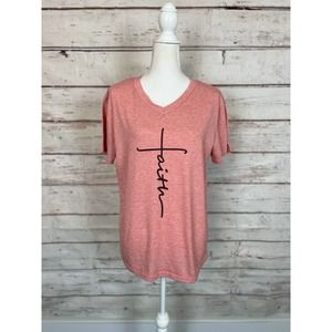 “Faith” V-Neck T-shirt